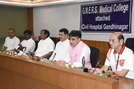 Gujarat Assembly Hosts Health Camp for Legislators and Journalists
