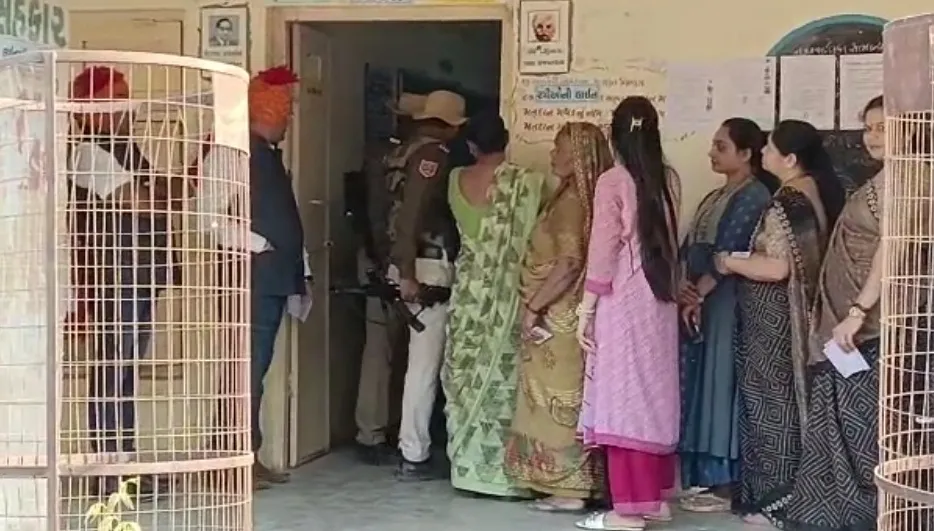 What Were the Voter Turnout Rates in Gujarat's By-Polls?