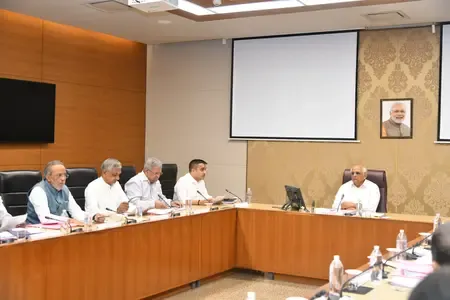 Gujarat Cabinet thanks voters after BJP's historic local body poll win