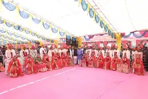 Gujarat Chief Minister Celebrates 30th Mass Wedding of Rajput Community