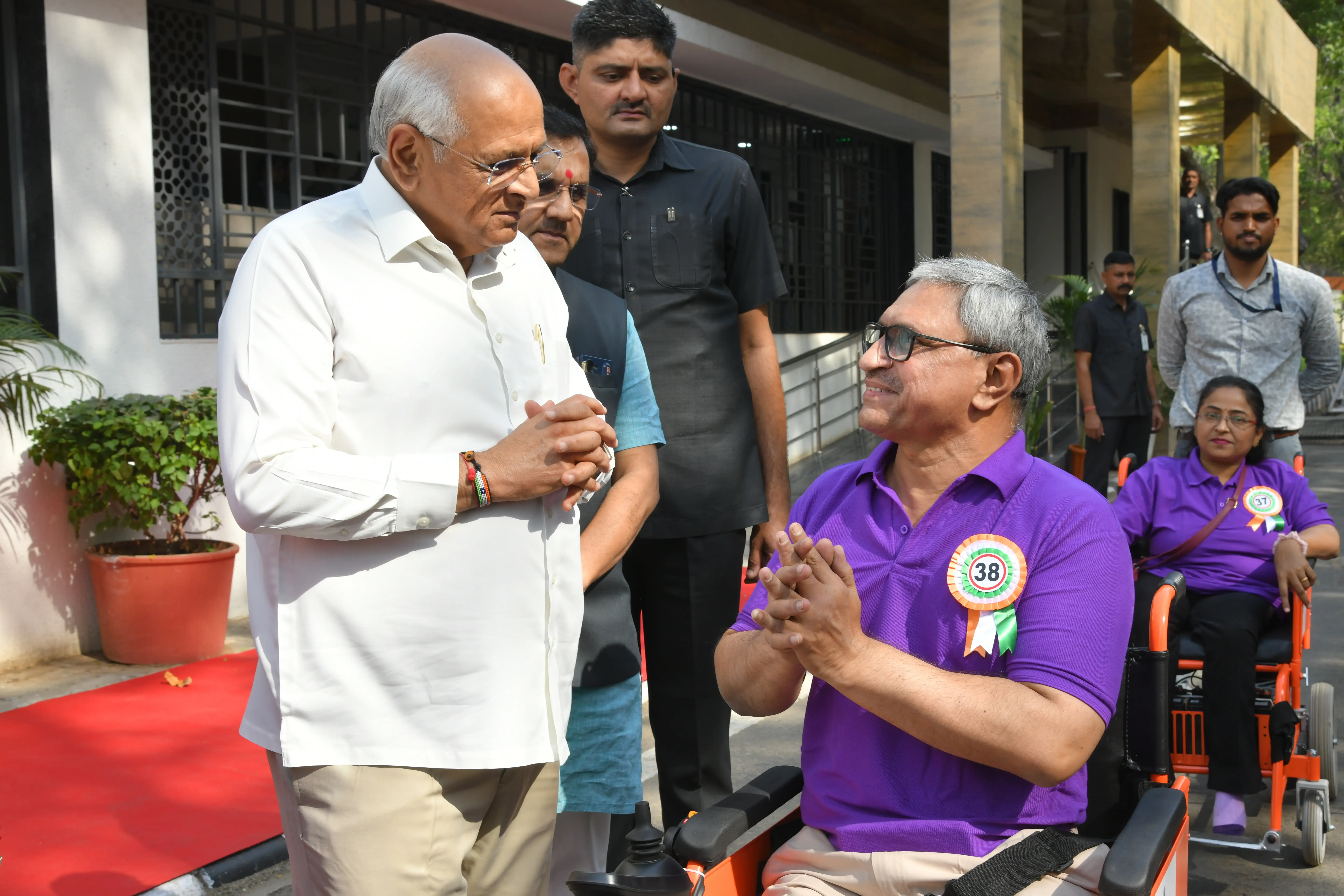 Gujarat Chief Minister Unveils Motorised Tricycles and Joystick Wheelchairs for 5,676 Persons with Disabilities