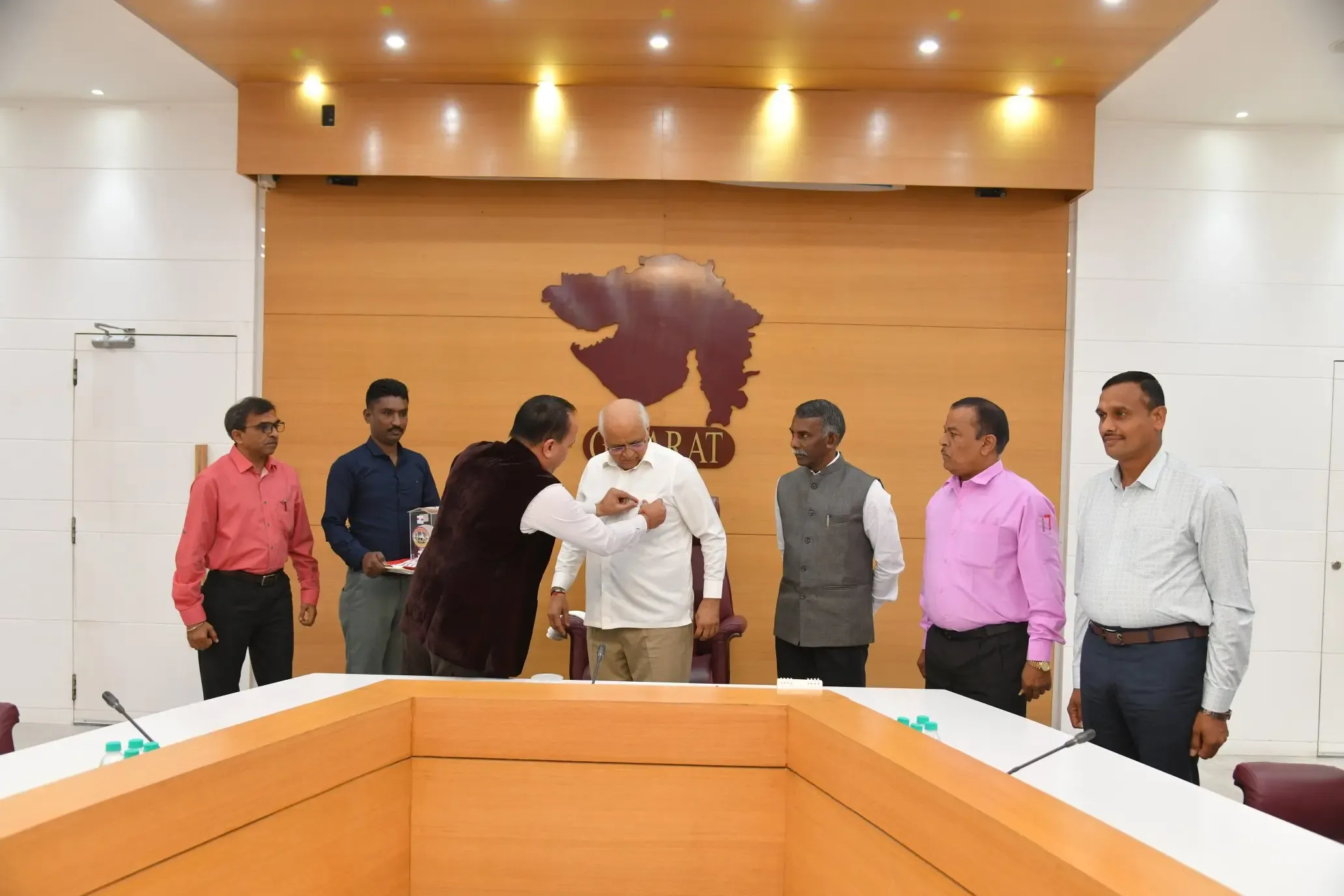 How Did Gujarat CM Honor the Armed Forces and Support Their Families?