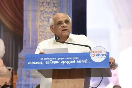 Gujarat's Chief Minister Bhupendra Patel Promotes Eco-Friendly Holi Celebrations
