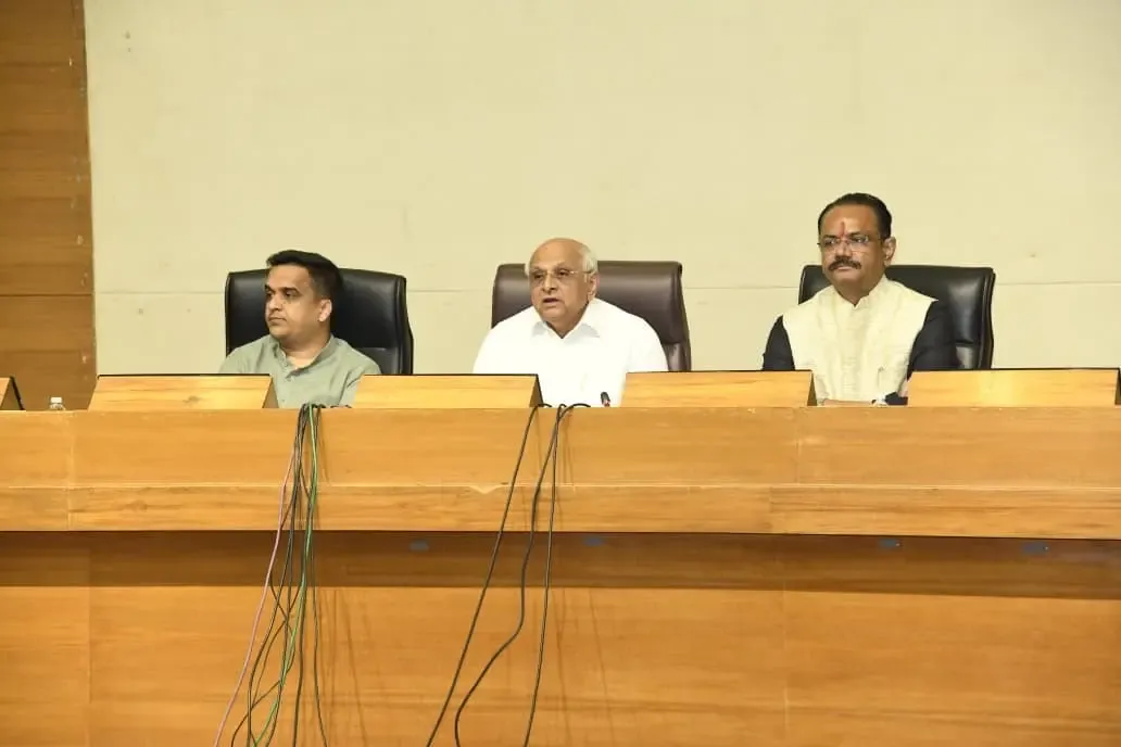 Gujarat CM Bhupendra Patel hails PM Modi's 25 years in public service