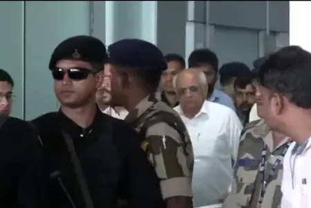 Suvendu Adhikari swearing-in: Gujarat CM, NDA leaders arrive in Kolkata