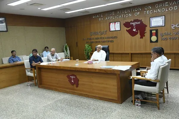 Gujarat CM Bhupendra Patel makes surprise virtual visit to SWAGAT grievance hearings