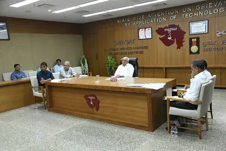 Gujarat CM Bhupendra Patel makes surprise virtual visit to SWAGAT grievance hearings