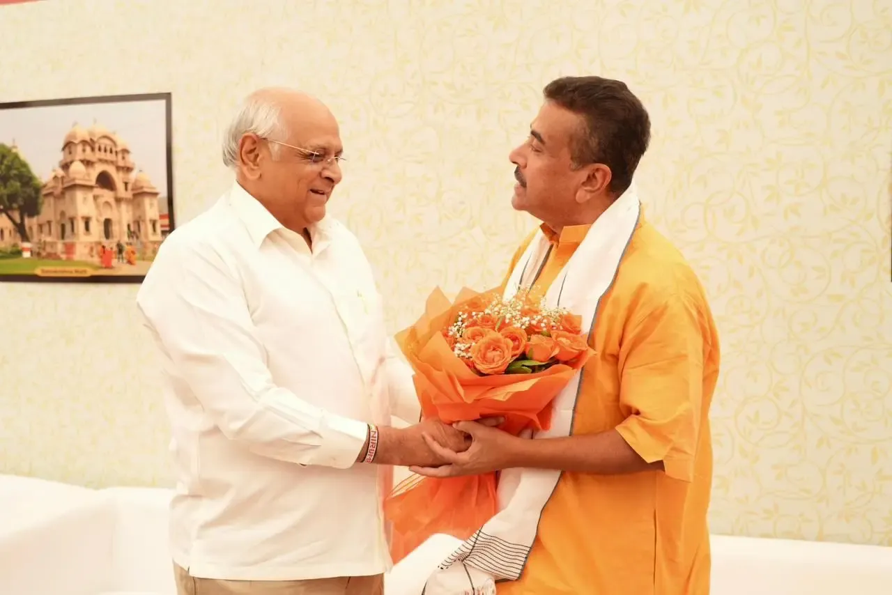 Suvendu Adhikari sworn in as West Bengal CM; BJP leaders gather in Kolkata