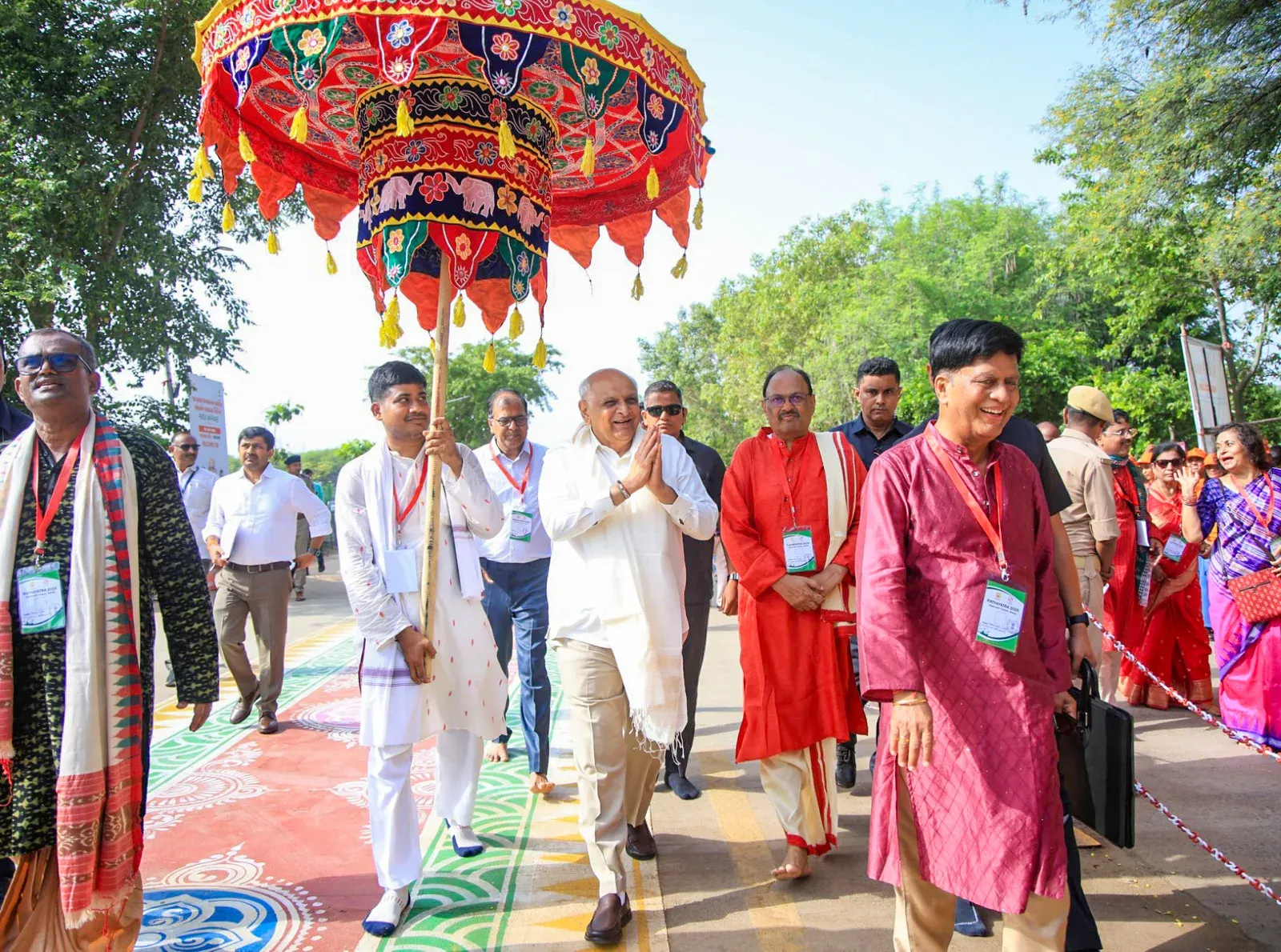 Gujarat CM Bhupendra Patel monitors 149th Rath Yatra via live dashboard