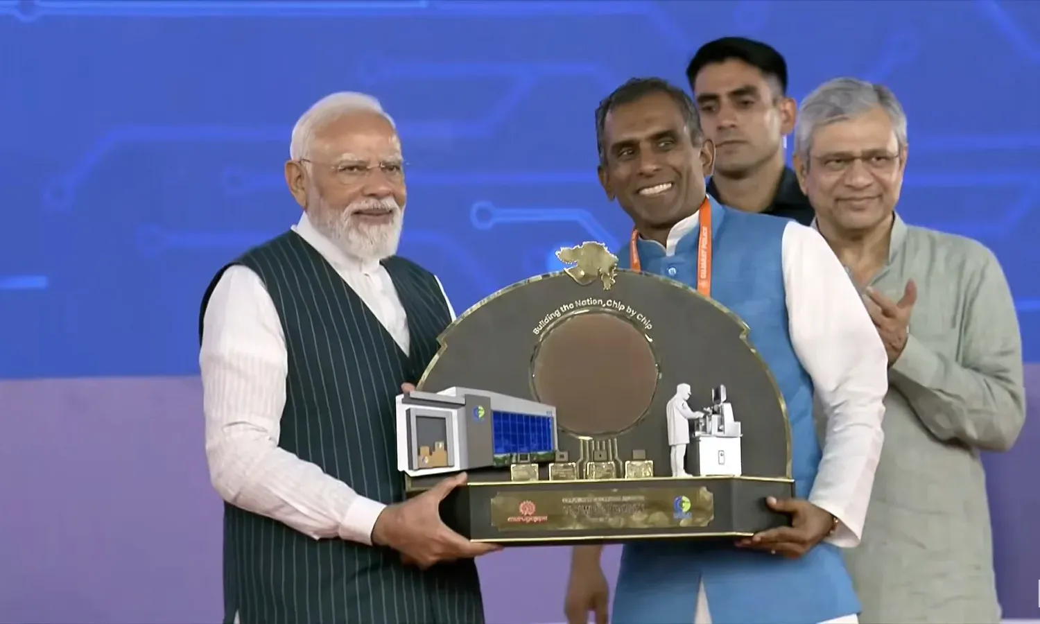 Gujarat CM Office: Sanand Chip Plant Begins Production