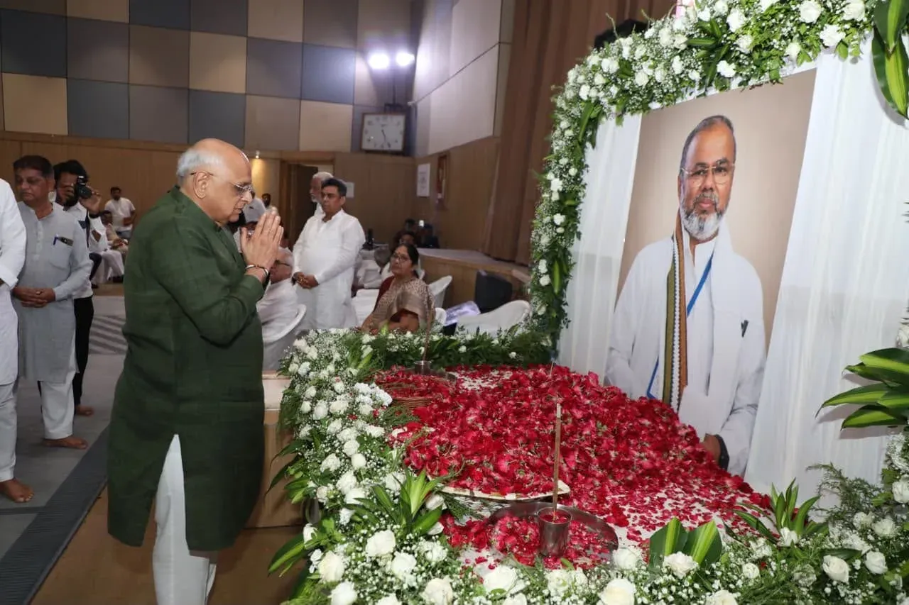 Gujarat CM Bhupendra Patel pays tribute to tribal leader Mohansinh Rathwa