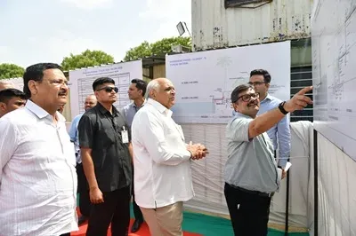 Sabarmati Riverfront extension, GTU campus: Gujarat CM Bhupendra Patel reviews progress