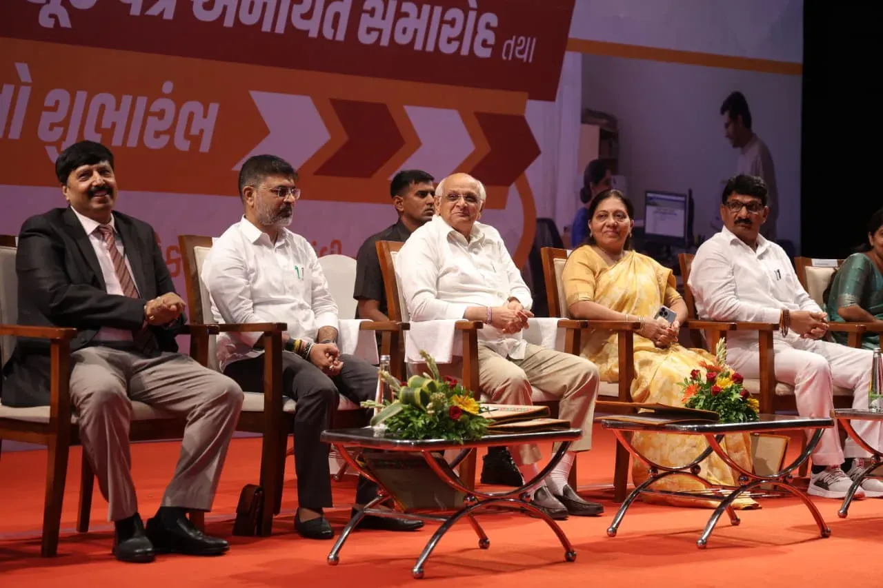 Gujarat CM urges new Talatis to serve as backbone of Revenue Dept
