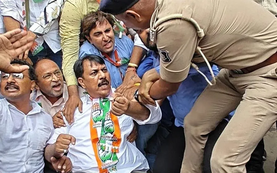 NEET protest: Gujarat Congress chief among 100 detained in Ahmedabad