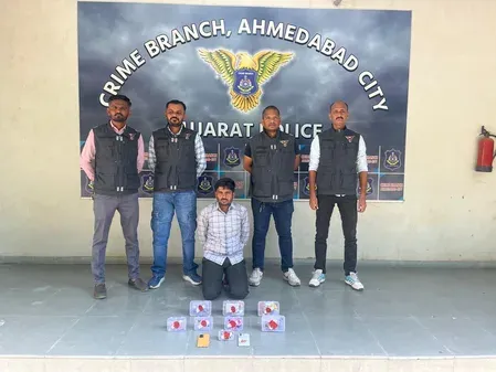 Gujarat Police bust courier drug network, seize 371g mephedrone worth ₹37 lakh