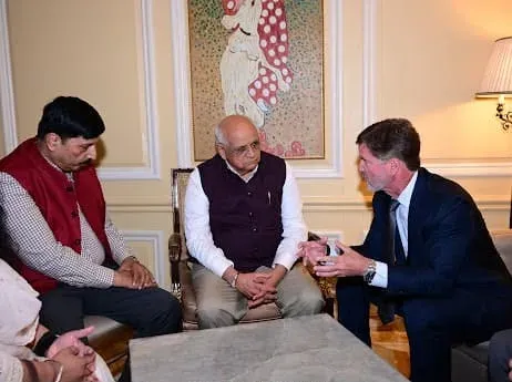 Gujarat CM Patel meets Walmart VP to open global markets for MSMEs, artisans