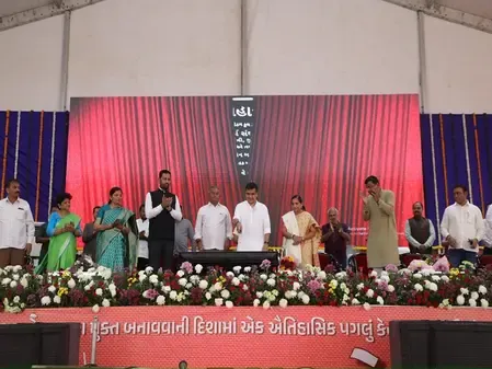 What New Development Projects Did Gujarat Dy CM Launch in Bhavnagar?