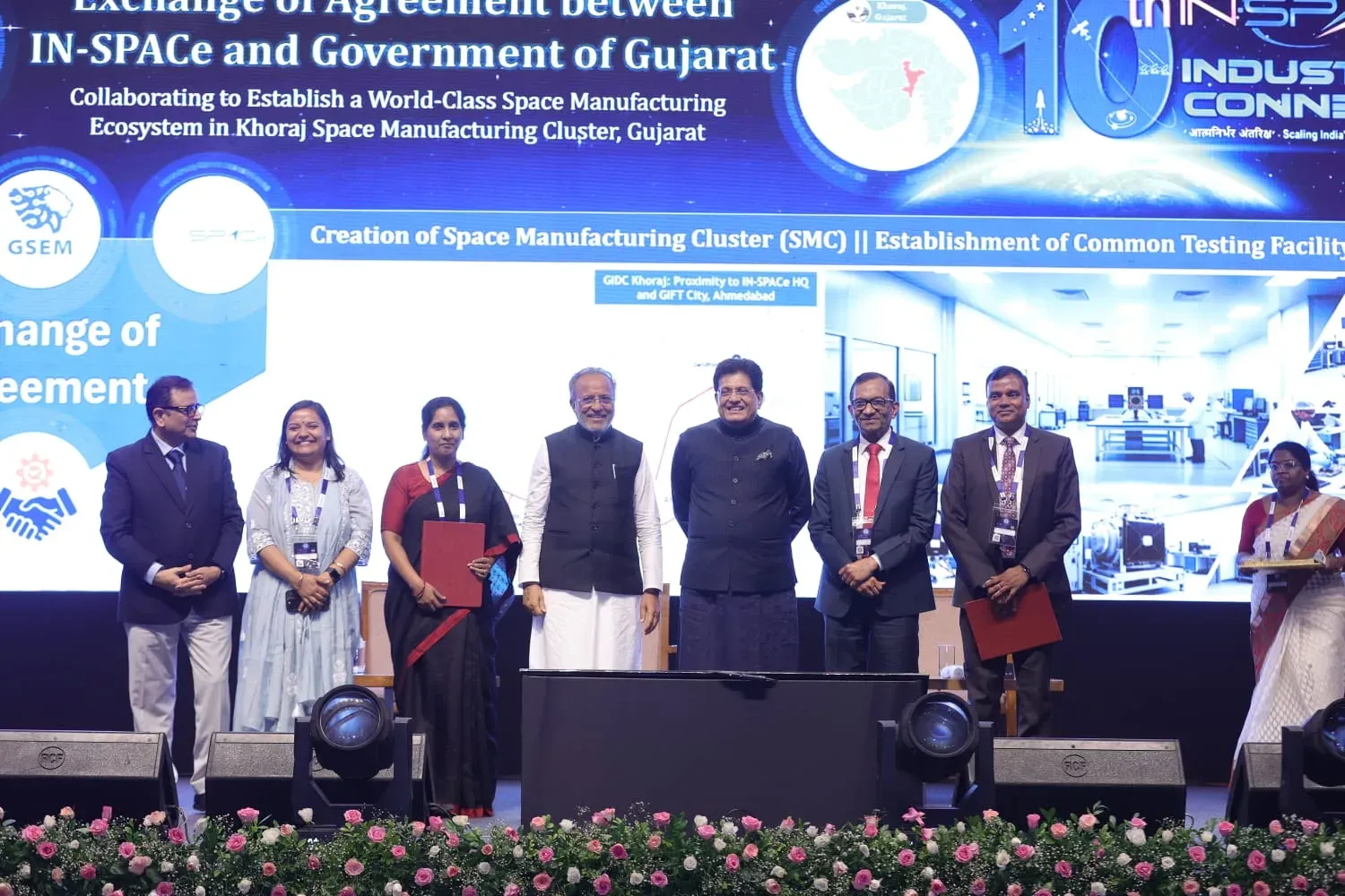 Gujarat, IN-SPACe ink deal for space manufacturing park in Khoraj with ₹100 crore facility