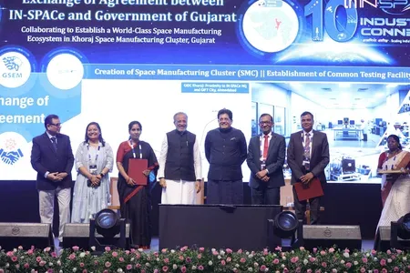 Gujarat, IN-SPACe ink deal for space manufacturing park in Khoraj with ₹100 crore facility