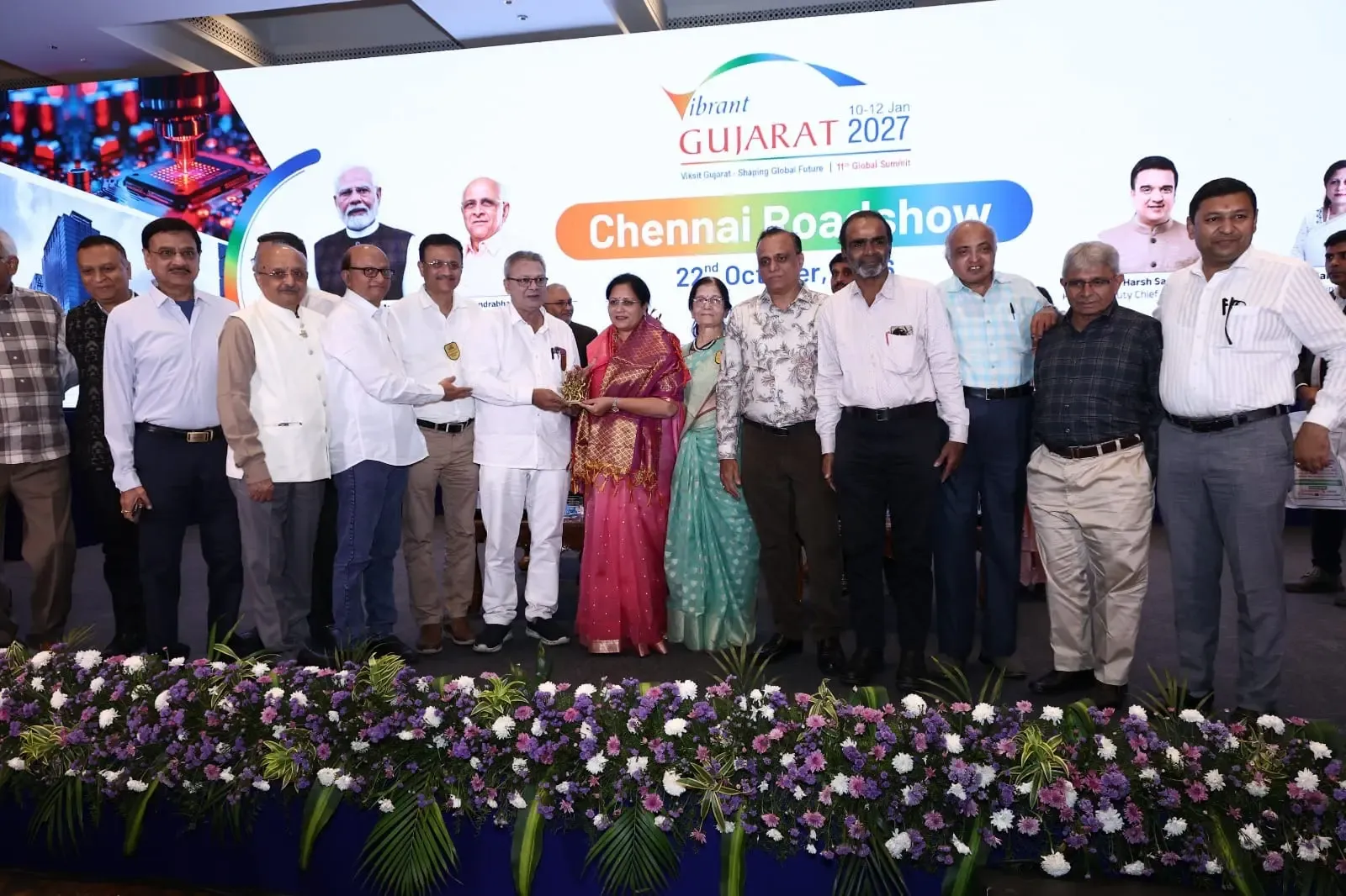 Vibrant Gujarat Summit 2027: Gujarat delegation meets 21 Tamil Nadu firms in Chennai