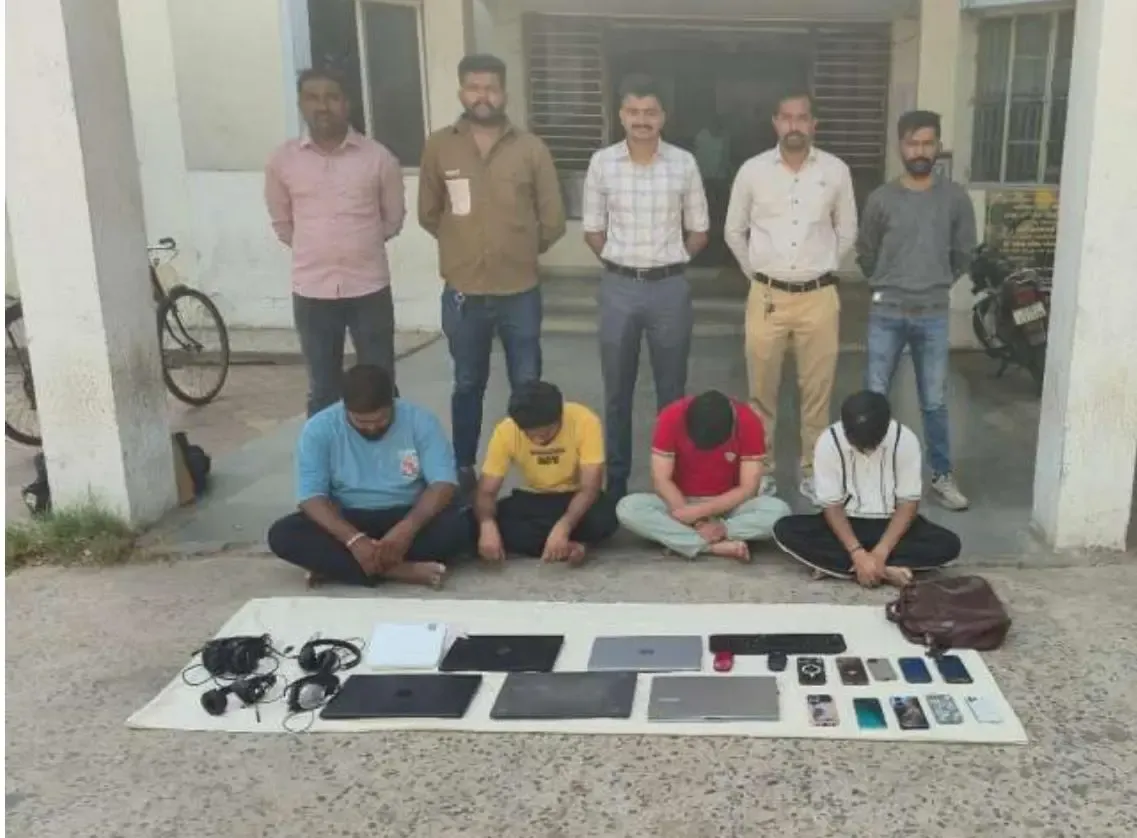 Ahmedabad Police bust illegal call centre defrauding US citizens in Naroda