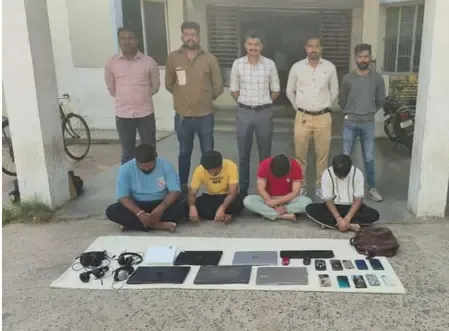 Ahmedabad Police bust illegal call centre defrauding US citizens in Naroda