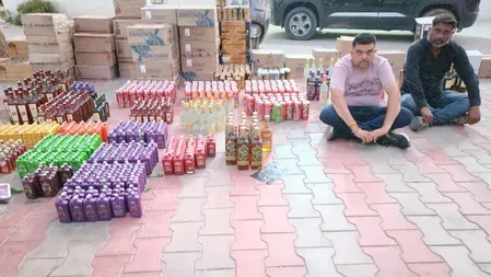 Gujarat Police seize ₹25.26 lakh illegal liquor in Gandhinagar; Rajasthan link probed