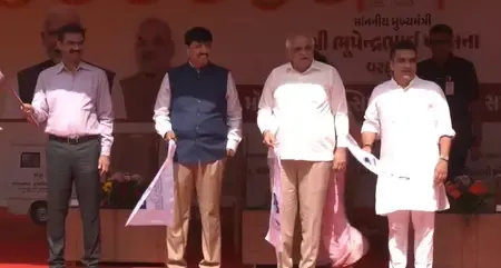 गुजरात को मिलीं 28 अत्याधुनिक मोबाइल फॉरेंसिक लैब वैन, सीएम और गृह राज्य मंत्री ने दिखाई झंडी
