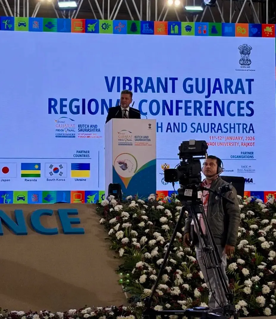 क्या यूक्रेन के राजदूत पोलिशचुक ने वाइब्रेंट गुजरात रीजनल कॉन्फ्रेंस में भाग लिया?