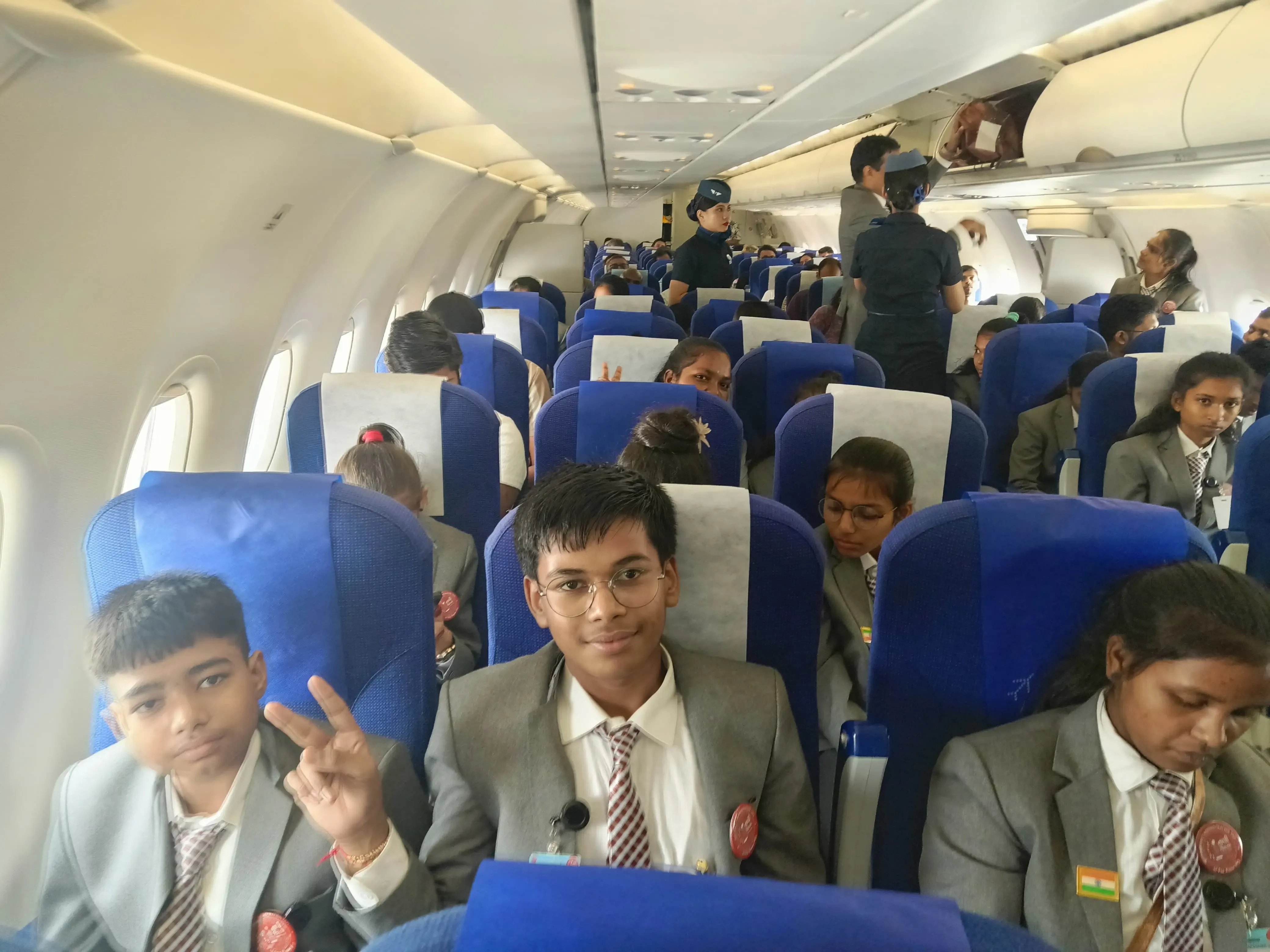 How Did Gujarat Minister Send Off 28 Tribal Students on Their First Flight to ISRO?