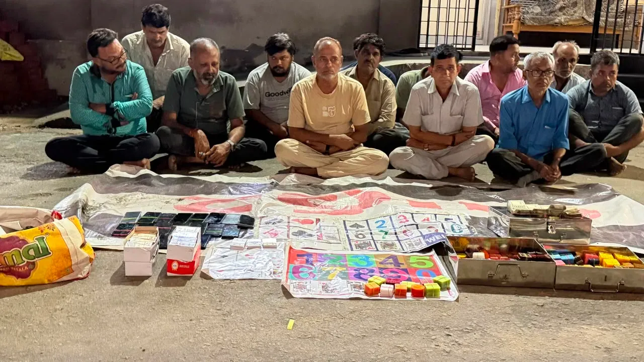 Gujarat Police bust Ankleshwar gambling den, 95 booked in Bharuch raid