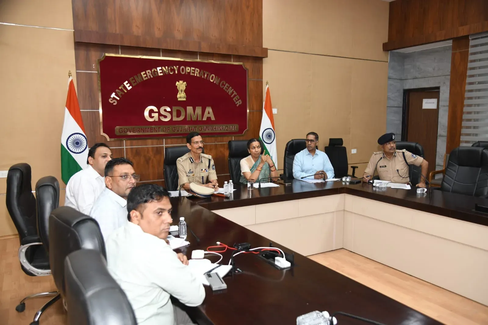 Gujarat floods: DGP Malik reviews relief ops, 49 NDRF-SDRF teams deployed