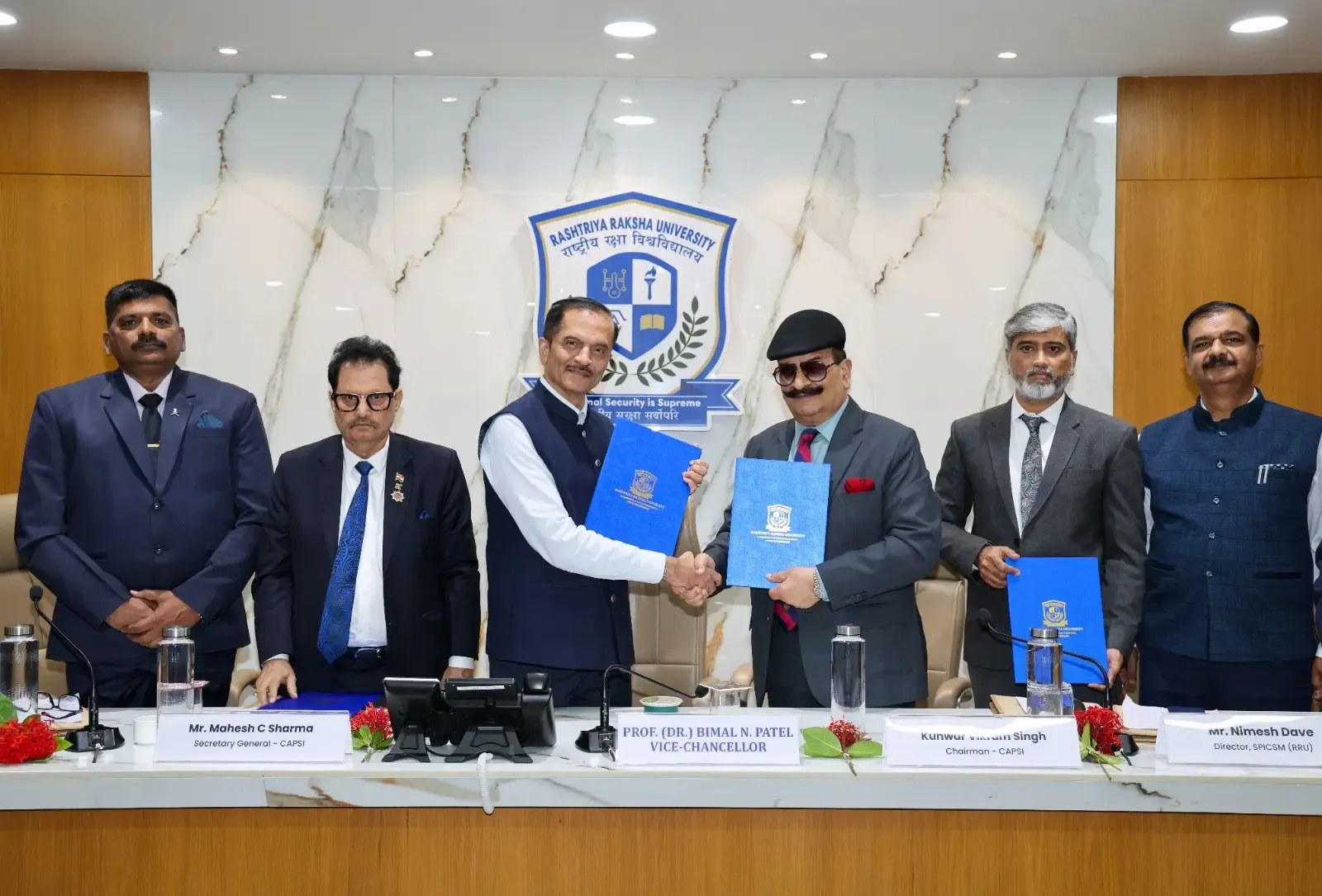 RRU, CAPSI sign MoU to launch 'Bharat Gold Standard' for private security
