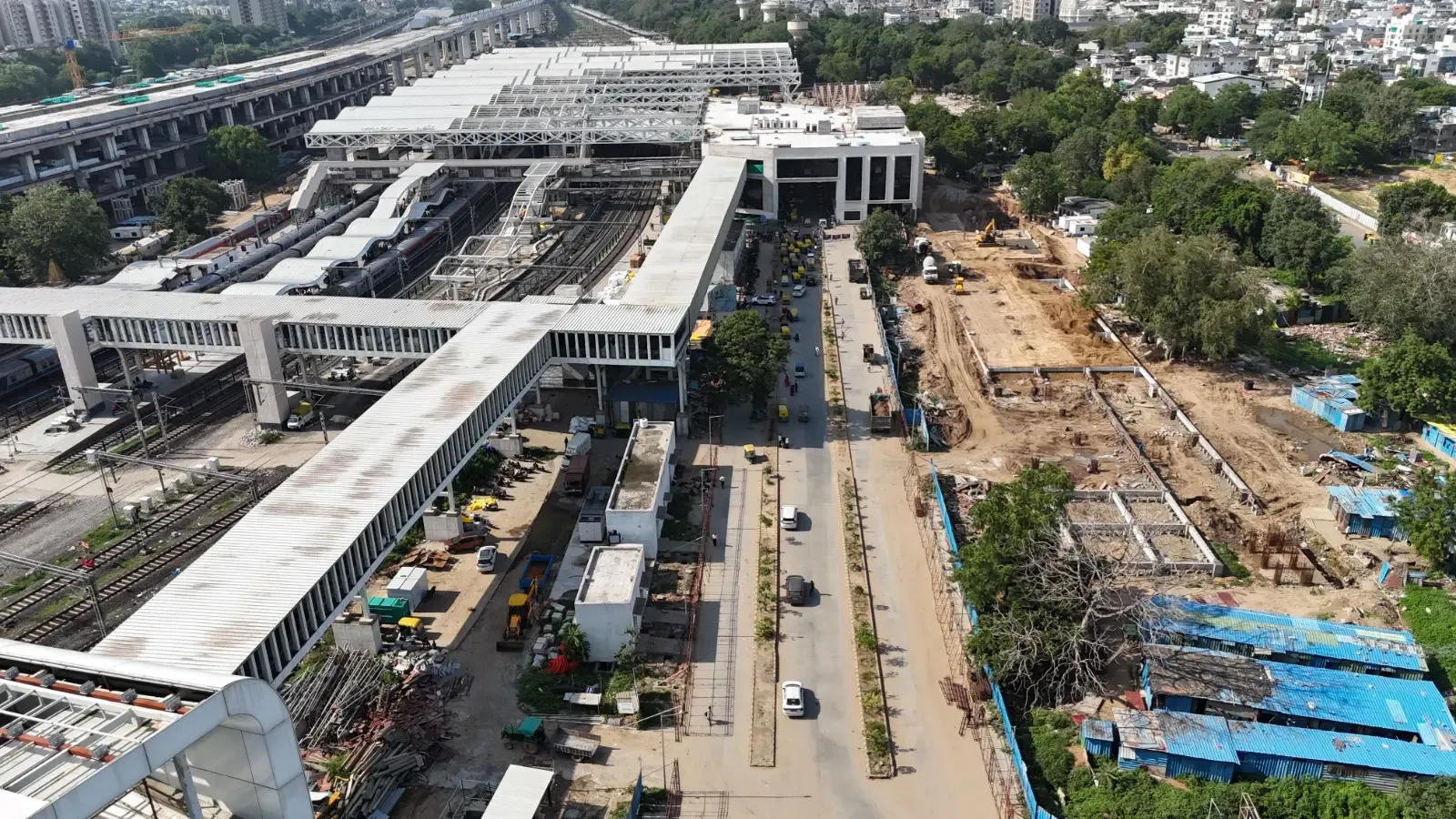 Sabarmati Station redevelopment 85% done: ₹335 crore multimodal hub takes shape