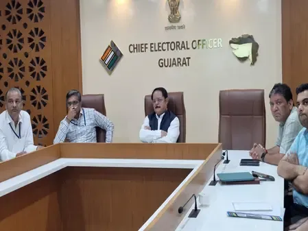Sandip Sagale Takes Office as Gujarat’s Chief Electoral Officer