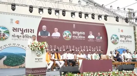 गुजरात : सापुतारा में मानसून फेस्टिवल 2025 का भव्य आगाज, सांस्कृतिक रंगों और प्राकृतिक सौंदर्य का उत्सव