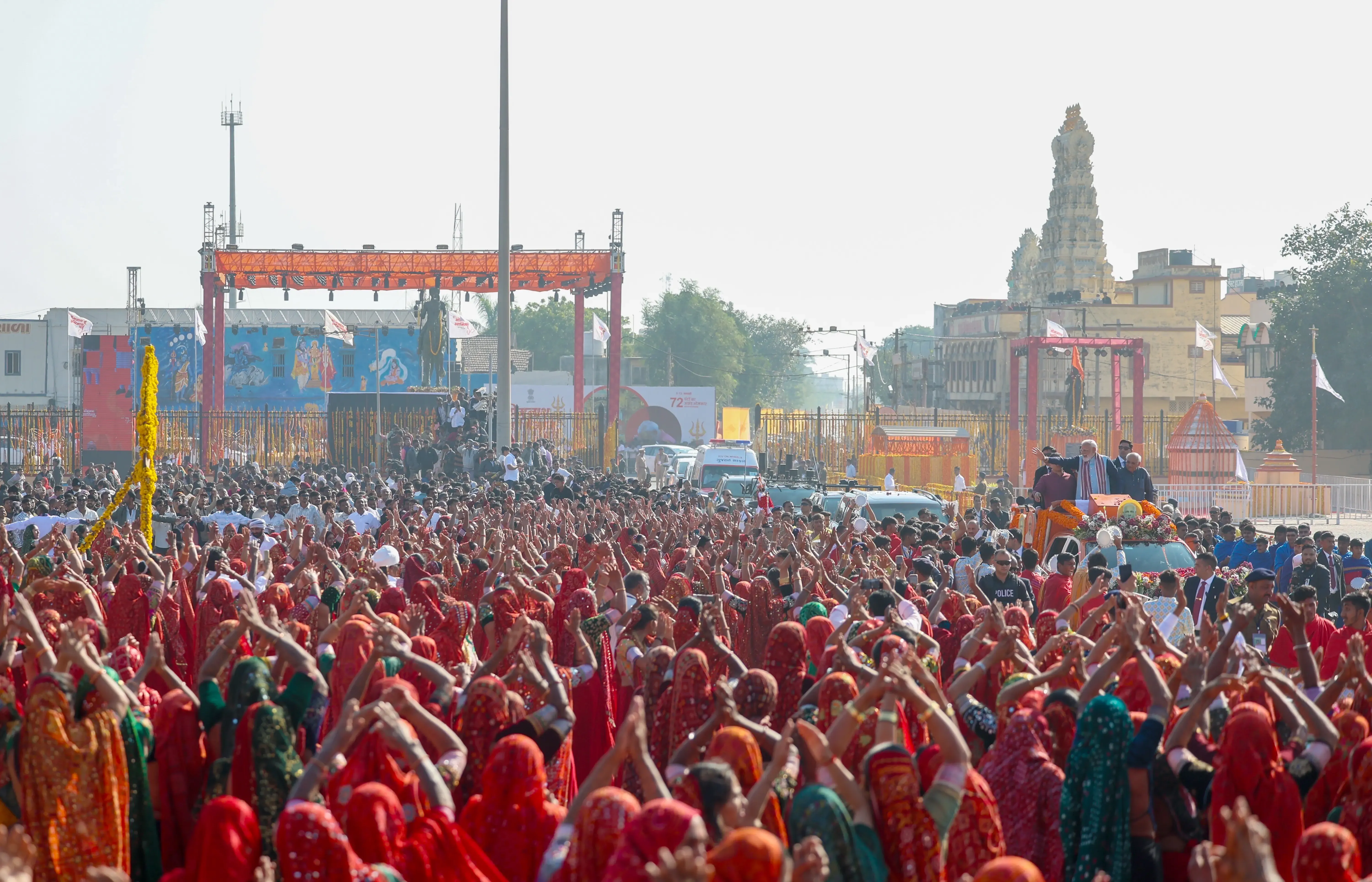 Somnath's 75-year journey: 97 lakh pilgrims, ₹828 crore highway, green overhaul