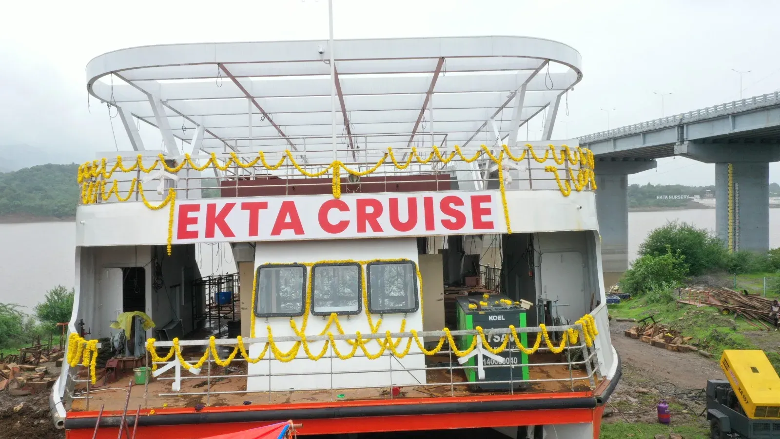 Statue of Unity to launch 600-passenger luxury cruise on Narmada River