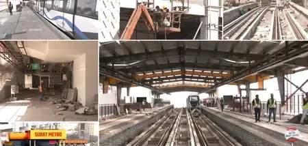 Surat Metro Trial Run Begins: 45,000 Daily Commuters Set for Relief