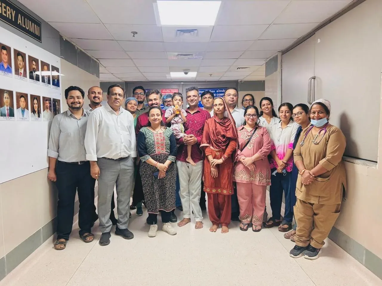 Gastric pull-up surgery restores swallowing in 3-year-old at Ahmedabad Civil Hospital