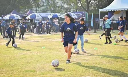 How Did Gujarat Titans Engage Over 5,100 Children in the Third Edition of Junior Titans?