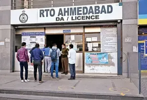 Gujarat Transport Inspectors Launch Protest Over Promotions