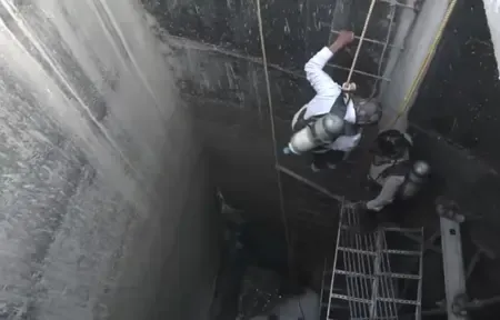 Two workers dead, two hospitalised after sewage pit fall at Ahmedabad STP