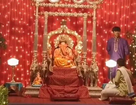 वडोदरा और अहमदाबाद में गणेश चतुर्थी की धूम, परंपरा और देशभक्ति का दिख रहा संगम