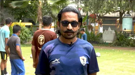 Vishnu Vaghela: Gujarat's blind football captain who led India in 10 nations