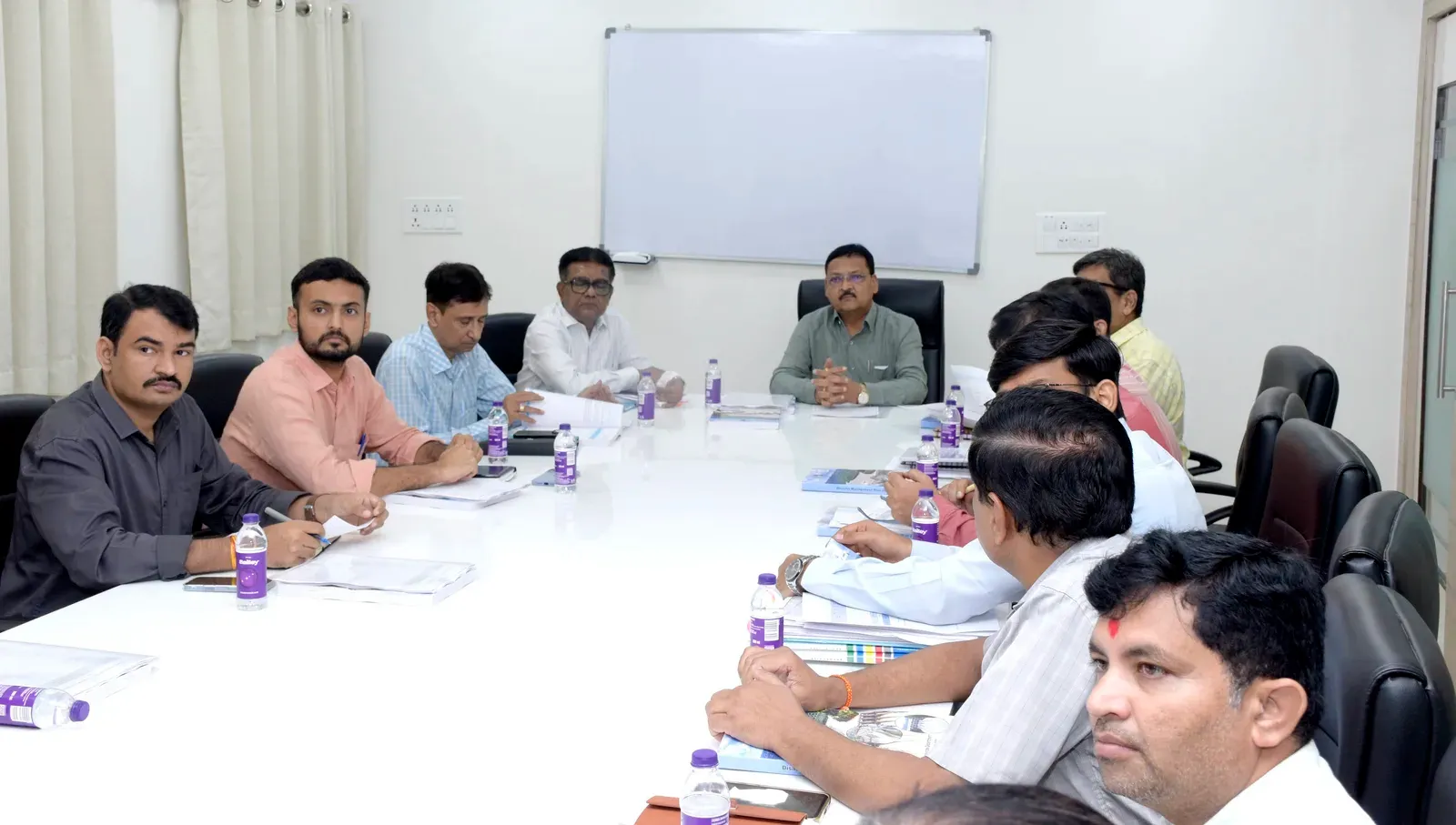Gujarat flood preparedness: Ishwarsinh Patel reviews reservoirs amid heavy rain