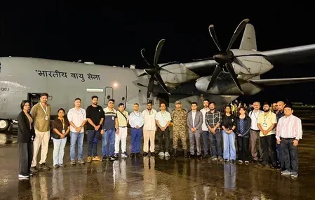 Gujarat's NFSU forensic team begins DNA identification of Nepal flood victims