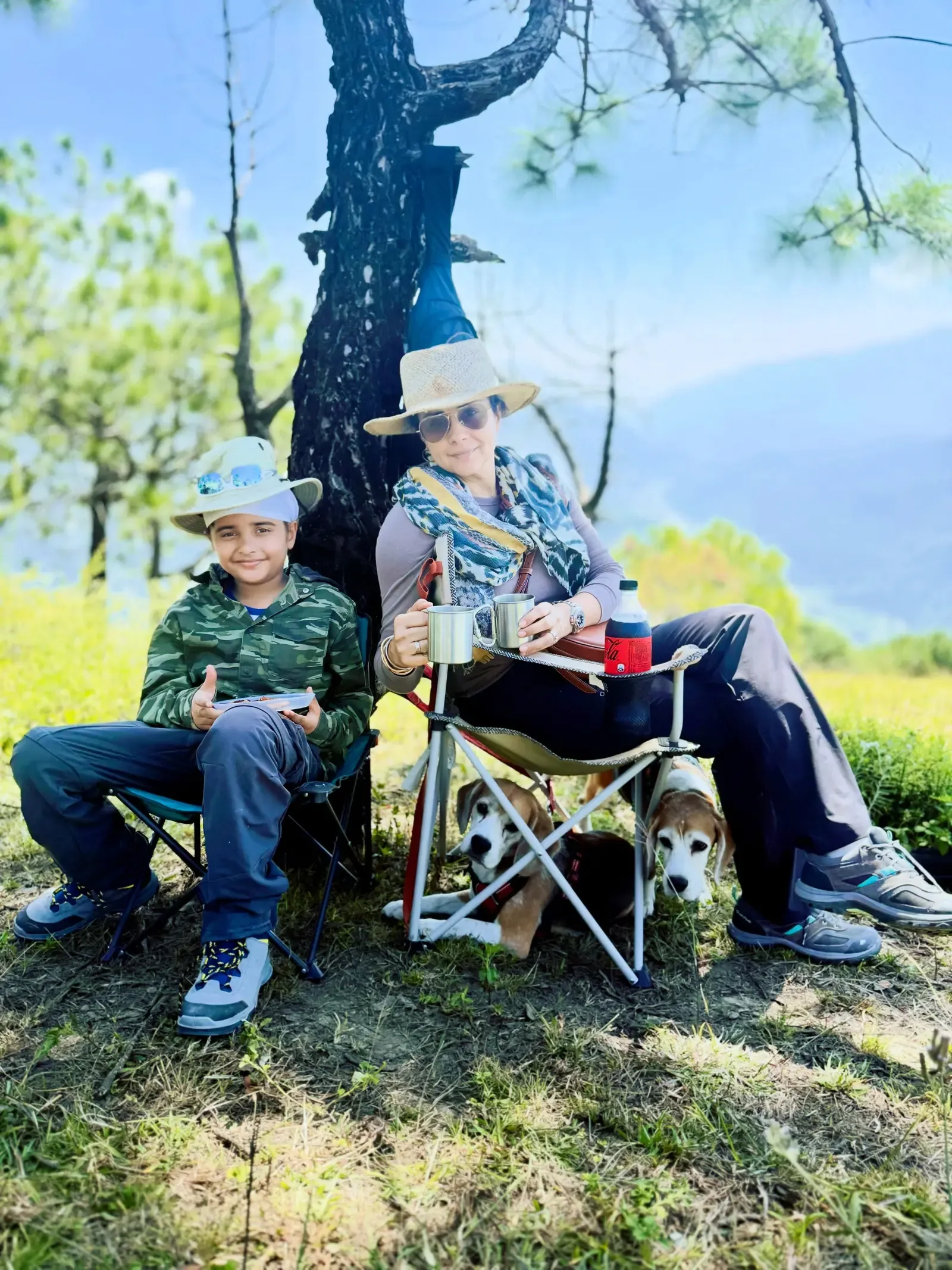 Gul Panag's son Nihal camps with a 1975 tent passed down three generations