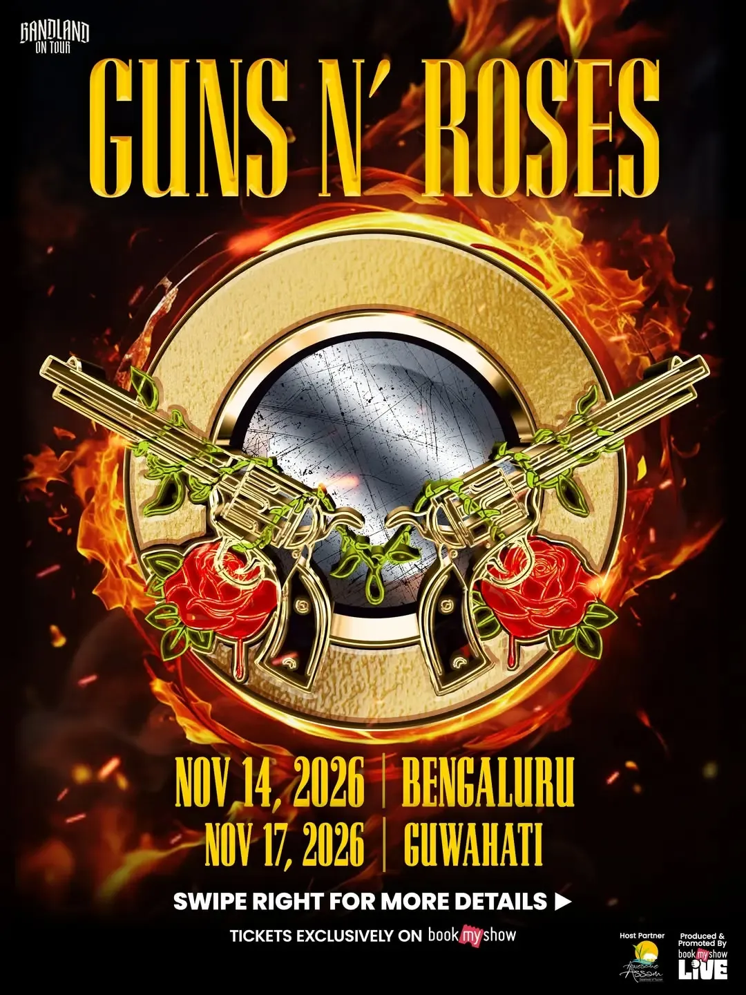Guns N' Roses India 2026: Girish & The Chronicles, Parikrama to open Bengaluru, Guwahati shows