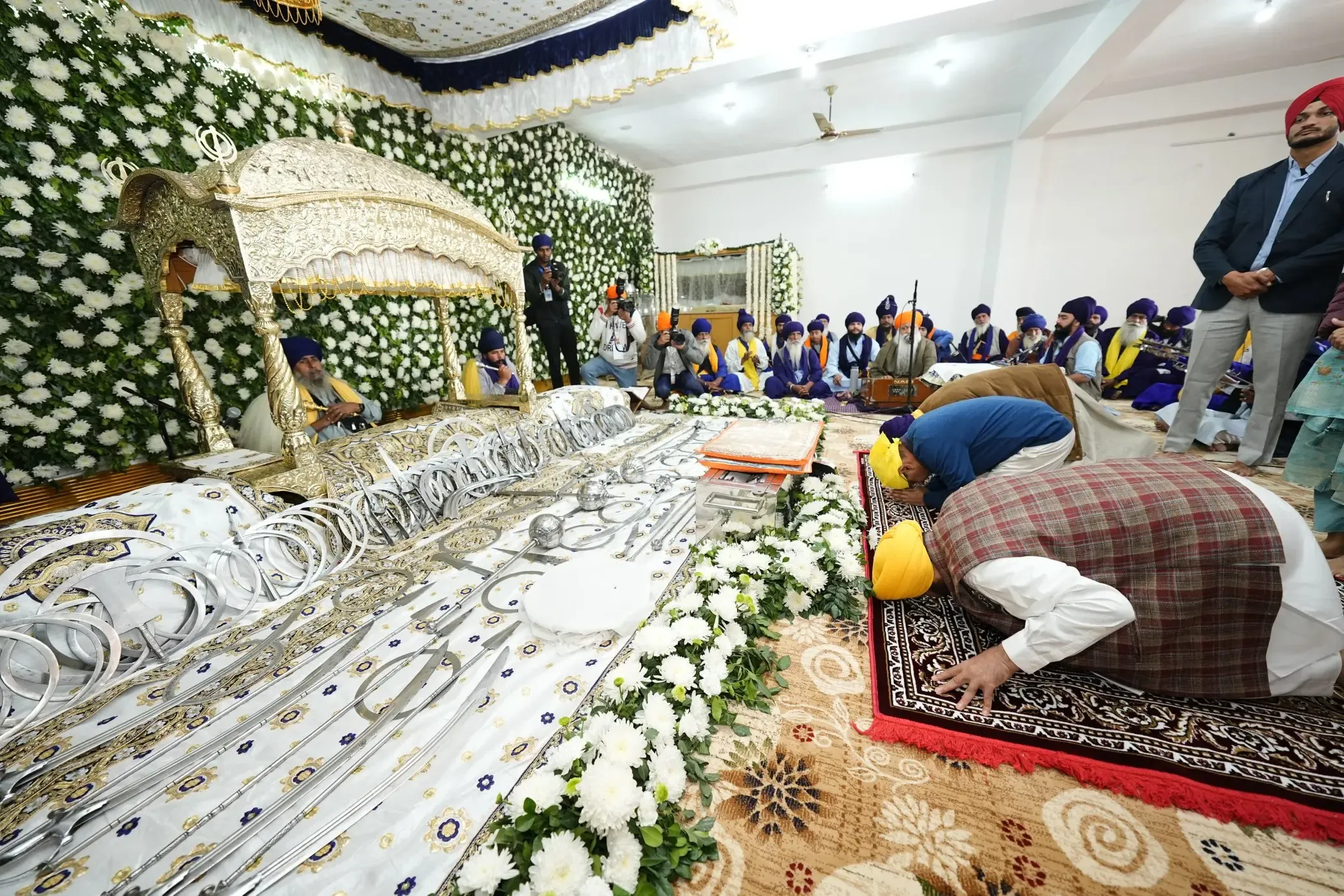 क्या गुरु तेग बहादुर का 350वां शहीदी दिवस मनाने का समारोह आनंदपुर साहिब में हुआ?